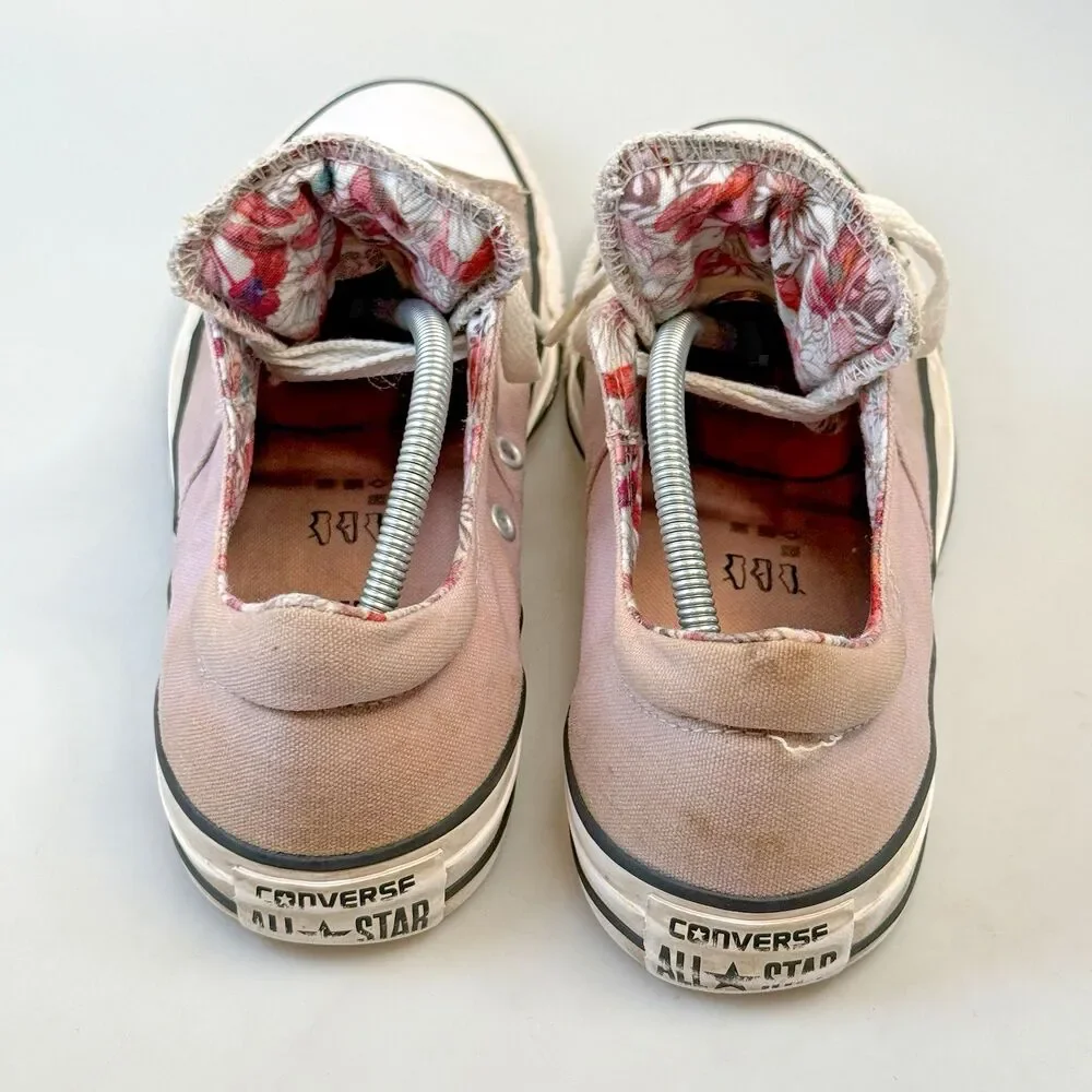 Converse Chuck Taylor All Star Light Pink Floral Padded Womens 9 Shoes